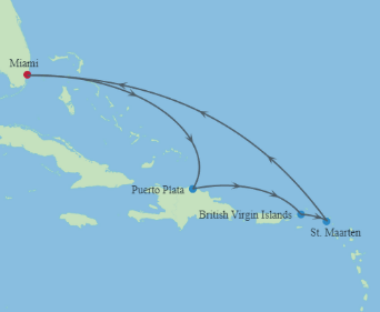 Cruise Route Map